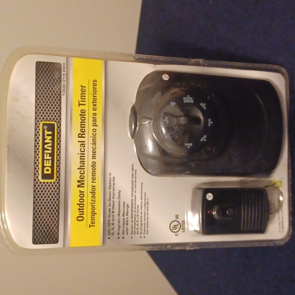 Defiant Outdoor Remote Timer